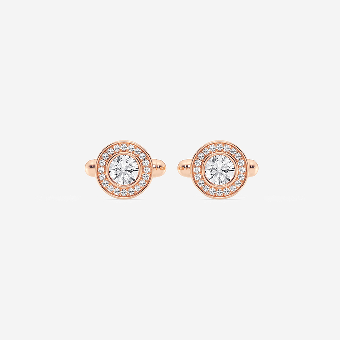 Halo Round Cufflinks