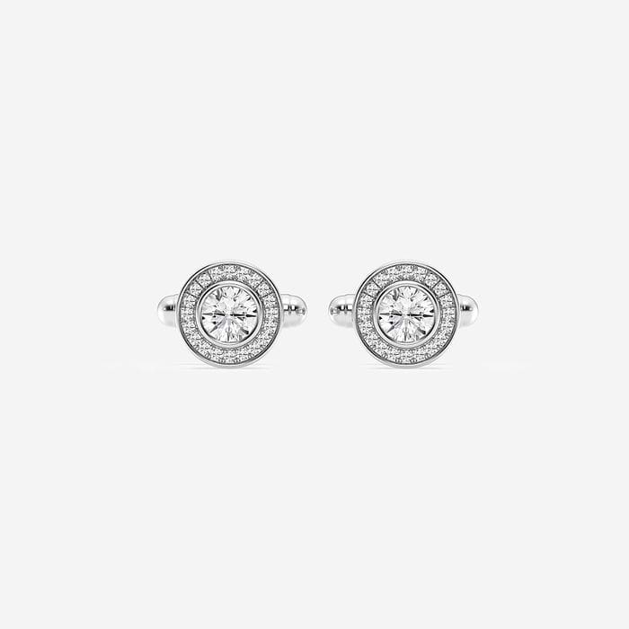 Halo Round Cufflinks
