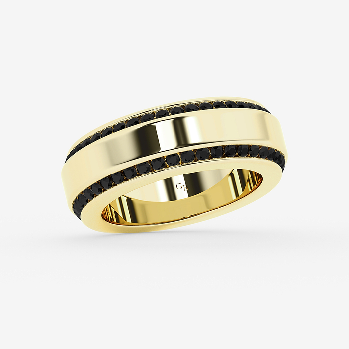 Design ID 10070 - Truly Custom 1 ctw Round Lab Grown Diamond Eternity Band