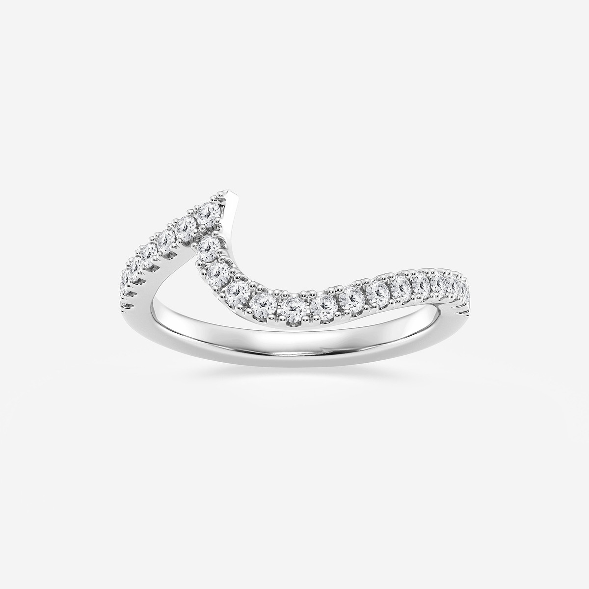 1/4 ctw Round Lab Grown Diamond  Wedding Band