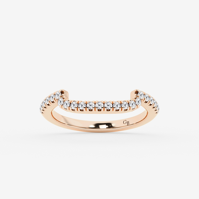 1/4 ctw Round Lab Grown Diamond  Wedding Band