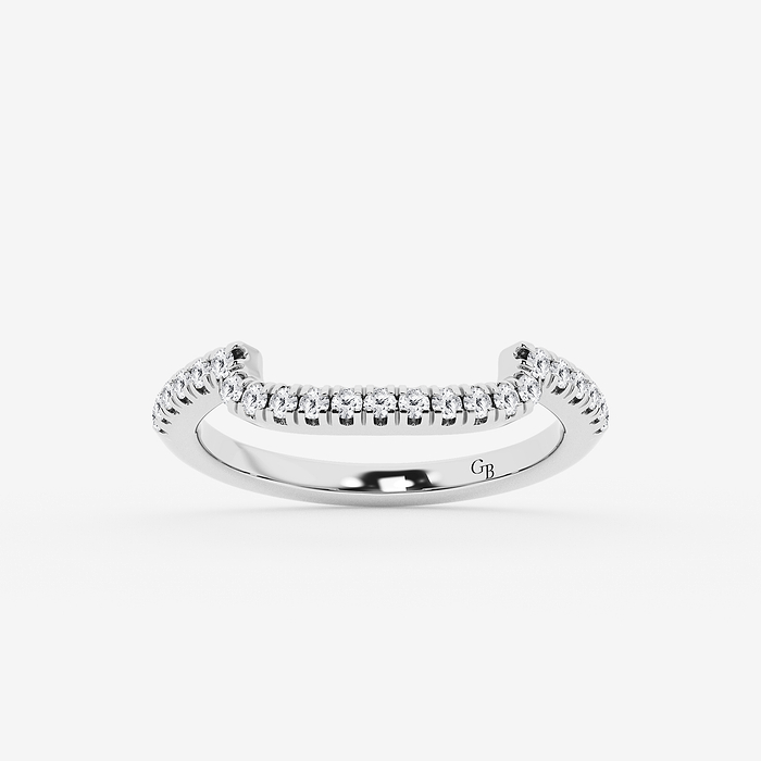 1/4 ctw Round Lab Grown Diamond  Wedding Band
