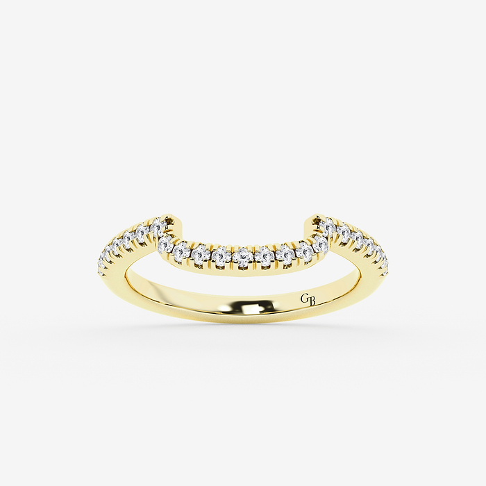 1/4 ctw Round Lab Grown Diamond  Wedding Band