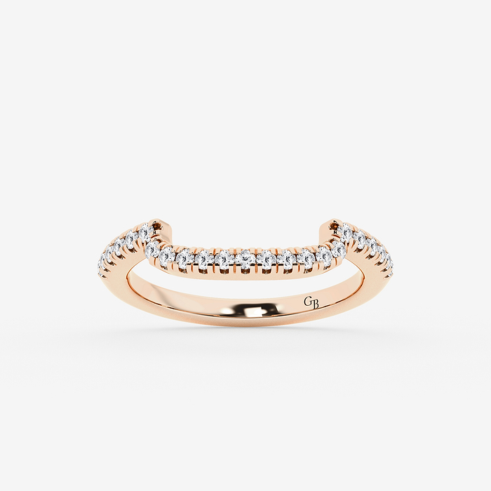 1/4 ctw Round Lab Grown Diamond  Wedding Band
