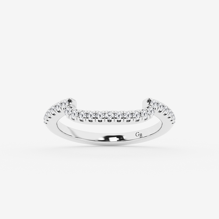 1/4 ctw Round Lab Grown Diamond  Wedding Band