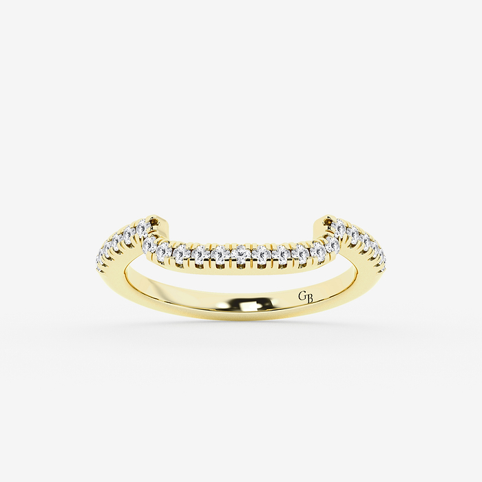 1/4 ctw Round Lab Grown Diamond  Wedding Band