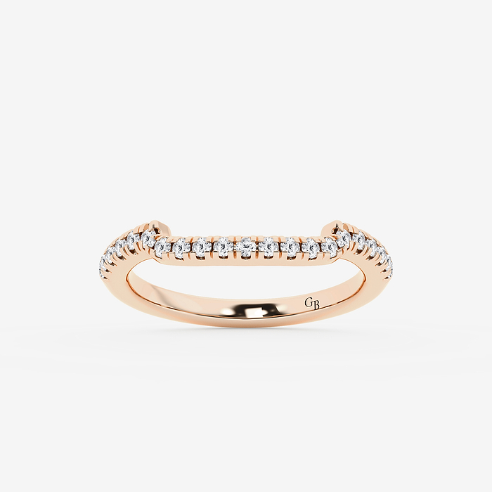 1/4 ctw Round Lab Grown Diamond  Wedding Band