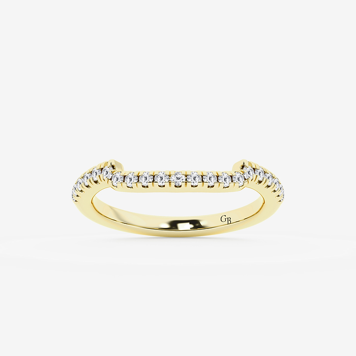 1/4 ctw Round Lab Grown Diamond  Wedding Band