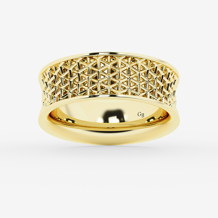Design ID 12728 -GB Custom Plain Wedding Band