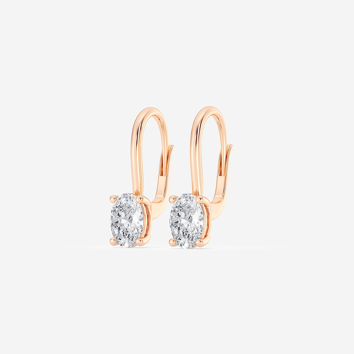 Design ID 3903 - Truly Custom 2 ctw Oval Lab Grown Diamond Fashion Earrings