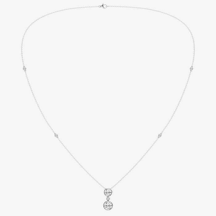 Design ID 4201 - Truly Custom  2 3/4 ctw Round Lab Grown Diamond Fashion Necklace