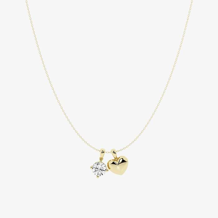Design ID 4261 - Truly Custom  2 ctw Round Lab Grown Diamond Fashion Pendant