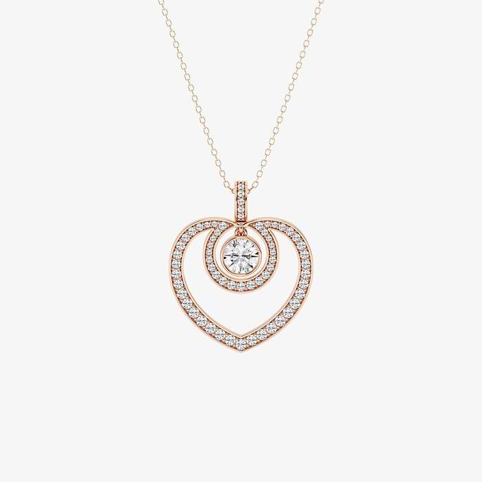 Design ID 5661 - Truly Custom 1 3/4 ctw Round Lab Grown Diamond Fashion Pendant