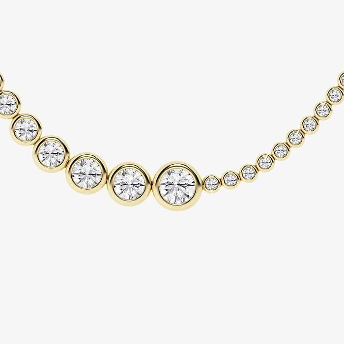 Design ID 6152 - Truly Custom 4 ctw Round Lab Grown Diamond Fashion Necklace