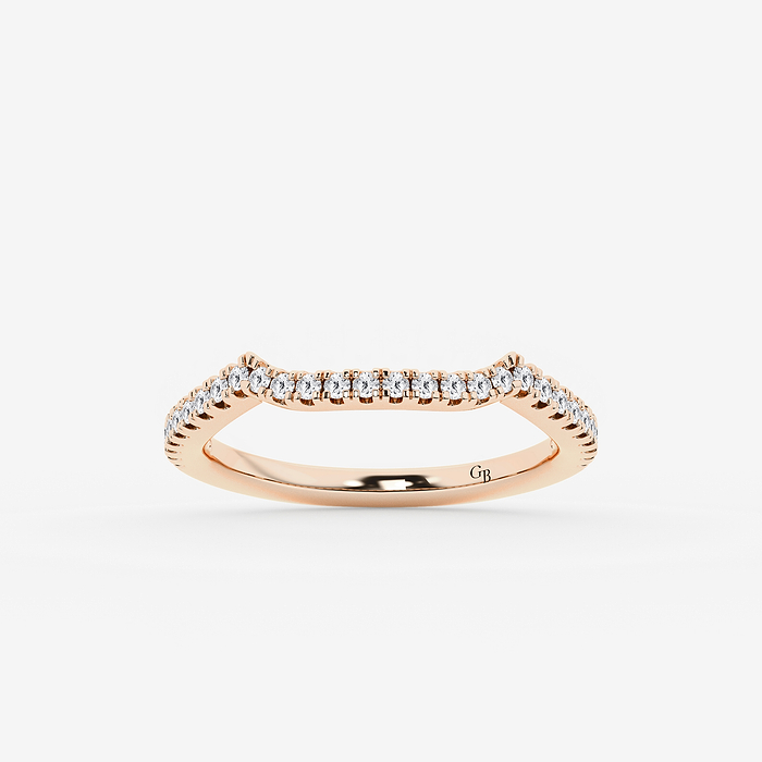 1/6 ctw Round Lab Grown Diamond Wedding Band